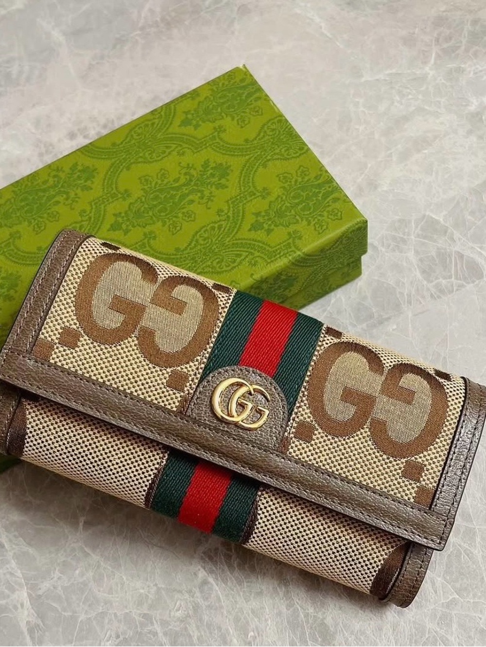 GUCCI Ophidia continental wallet